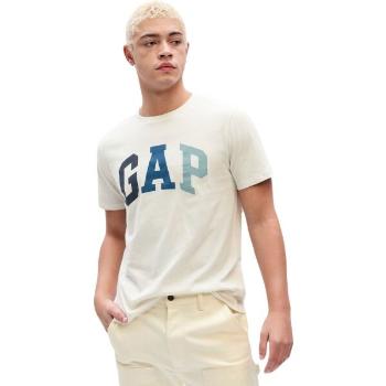 GAP V-MULTI COLOR LOGO Pánské tričko, bílá, velikost