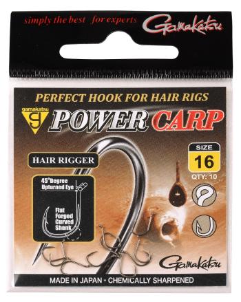 Gamakatsu háčky power carp hair rigger - 12