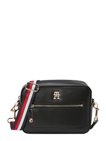 TOMMY HILFIGER Válltáska 'ICONIC'  tengerészkék / piros / fekete / fehér