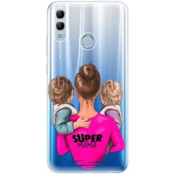 iSaprio Super Mama - Two Boys pro Honor 10 Lite (smtwboy-TPU-Hon10lite)