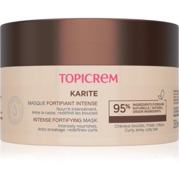 Topicrem KARITÉ Intense Fortifying Mask posilující maska pro vlnité a kudrnaté vlasy 250 ml