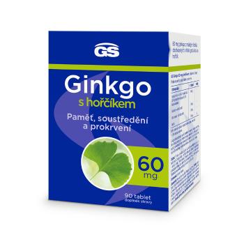 GS Ginkgo 60 mg s hořčíkem 90 tablet