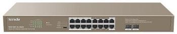 Switch Tenda TEG1118P-16-250W PoE AT Gigabit Switch 230W