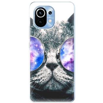 iSaprio Galaxy Cat pro Xiaomi Mi 11 (galcat-TPU3-Mi11)