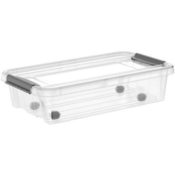 Siguro Pro Box Underbed 31 l, 39,5 × 17,5 × 72 cm, Clear (SGR-SB-U331Z)