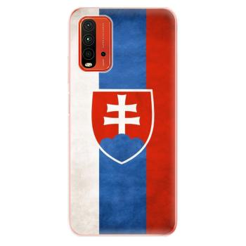 Odolné silikonové pouzdro iSaprio - Slovakia Flag - Xiaomi Redmi 9T