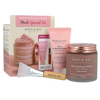 MARY & MAY Dárková sada Vegan Rose Hyaluronic Mask Special Gift Set