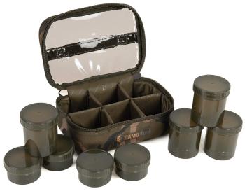 Fox pouzdro camolite 8 pot hookbait case