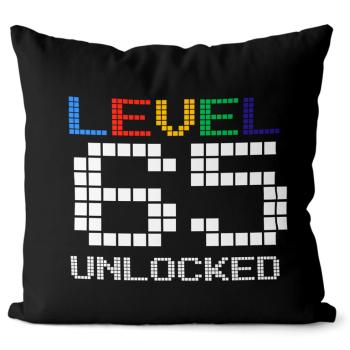 Vankúš Level unlocked (vek: 65, Velikost: 40 x 40 cm)