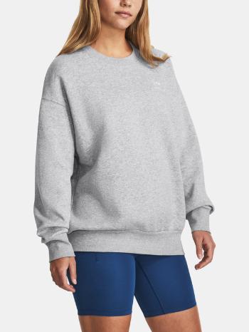 Under Armour Essential Flc OS Crew Mikina Šedá