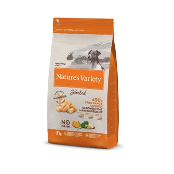 Natures Variety Selected pro malé psy s kuřecím granule 1,5 kg