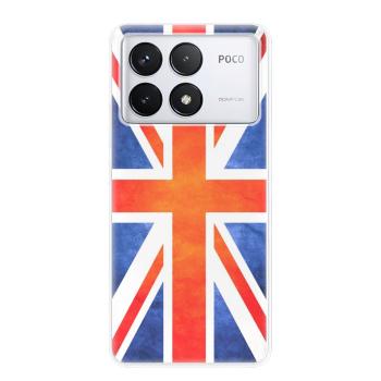 Odolné silikonové pouzdro iSaprio - UK Flag - Poco F6 Pro