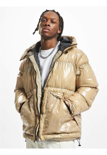 DEF Shiny Pufferjacket beige - M