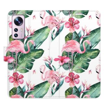 Flipové pouzdro iSaprio - Flamingos Pattern - Xiaomi 12 / 12X