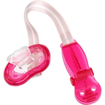 Curaprox Baby Dummy Holder klip na dudlík Pink 1 ks