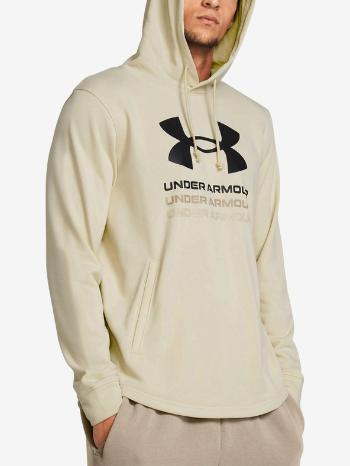 Under Armour UA Rival Terry Graphic Hood Mikina Hnědá