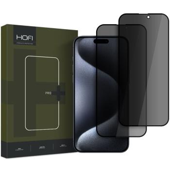 HOFI ANTI SPY GLASS PRO+ 2x Sklo s filtrom ANTISPY pre Apple iPhone 16 Pro