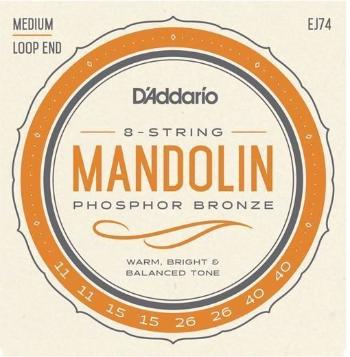 D'Addario EJ74 Struny pro mandolínu