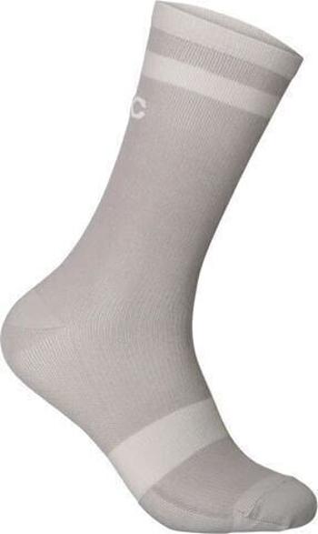 POC Lure MTB Sock Long Light Sandstone Beige/Moonstone Grey L Cyklo ponožky