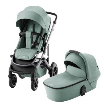 BRITAX RÖMER Set kočárek Smile 5Z + hluboká korba Jade GreenDiamond collection