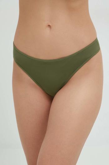 Tanga Calvin Klein Underwear zelená barva, 000QF6816E