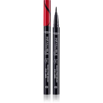 L’Oréal Paris Infaillible Grip 36h Micro-Fine liner linka na oči ve fixu odstín 01 Obsidian black 0,4 g