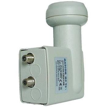 Mascom MCT01 UHD Twin LNB 0.1dB (CH08m)