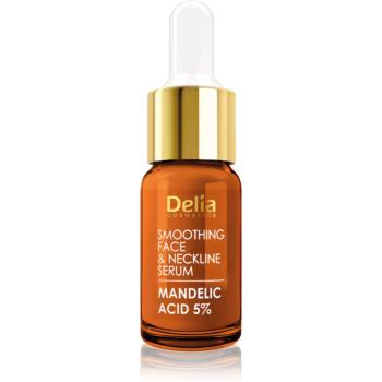 Delia Cosmetics Professional Face Care Mandelic Acid vyhlazující sérum s kyselinou mandlovou na obličej, krk a dekolt 10 ml