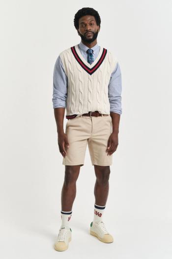 ŠORTKY GANT SLIM SPORTS SHORTS DRY SAND