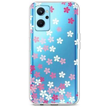 TopQ Kryt Realme 9i silikon Pink Blossom 72974 (Sun-72974)