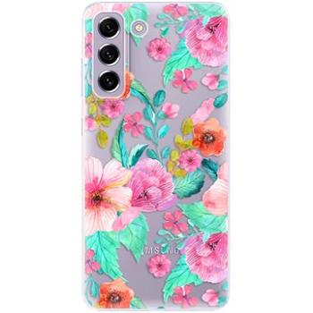 iSaprio Flower Pattern 01 pro Samsung Galaxy S21 FE 5G (flopat01-TPU3-S21FE)