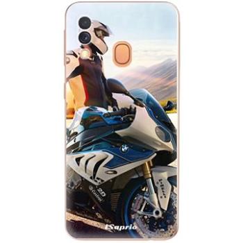 iSaprio Motorcycle 10 pro Samsung Galaxy A40 (moto10-TPU2-A40)