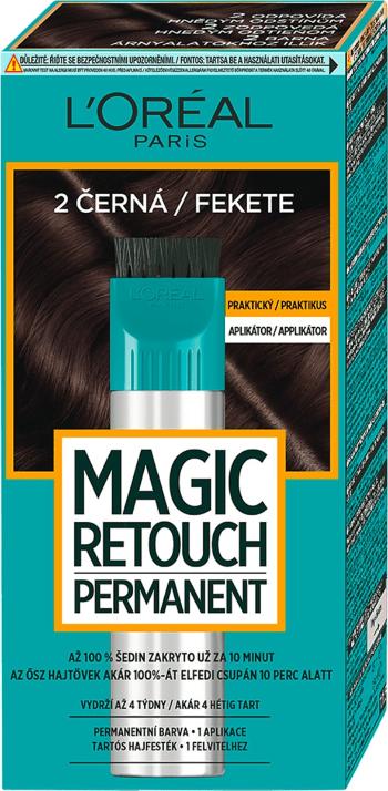 L´Oréal Paris Barva na odrosty Magic Retouch Permanent 18 ml 4 Tmavě hnědá