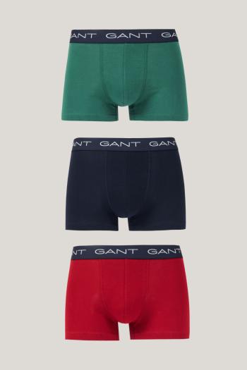 SPODNÍ PRÁDLO GANT TRUNK 3-PACK CHERRY RED