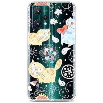 TopQ Kryt Realme 9 Pro silikon Happy Cats 73093 (Sun-73093)