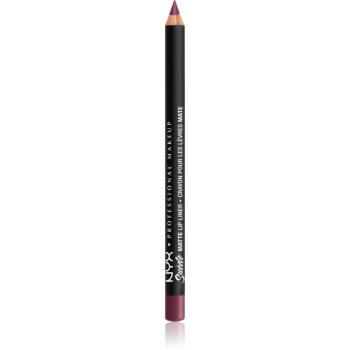 NYX Professional Makeup Suede Matte Lip Liner matná tužka na rty odstín 35 Prune 1 g