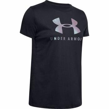 Dámské triko Under Armour Graphic Sportstyle Classic Crew  Black-Chrome  XS