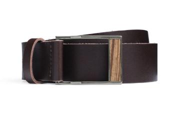 Kožený opasek Linea Belt, pánský s doživotní zárukou a možnosti výměny či vrácení do 30 dnů zdarma - XL - 105 cm obvod pasu