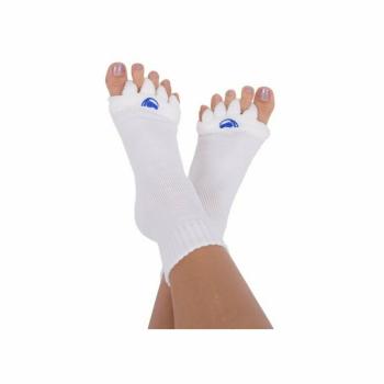 Șosete cu separator degete White - mărimea. L, L