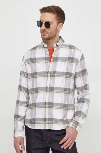 Bavlněná košile Pepe Jeans PERRY bílá barva, regular, s límečkem button-down, PM308281