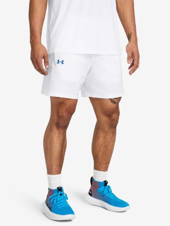 Under Armour UA Baseline Woven Kraťasy Bílá