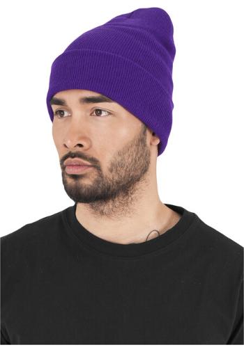 Urban Classics Heavyweight Long Beanie purple - UNI