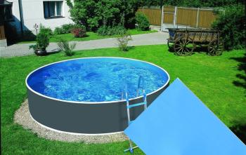 Planet Pool Náhradní bazénová fólie Blue pro bazén průměr 3,0 m x 0,92 m