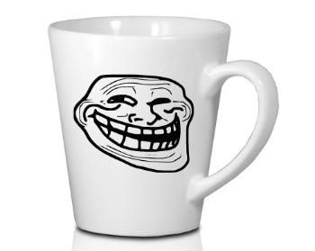 Hrnek Latte 325ml MEME Troll