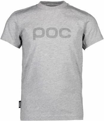 POC Tee Jr Tričko Grey Melange 130