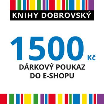 E-shopová dárková poukázka 1500 Kč