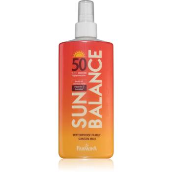 Farmona Sun Balance ochranné opalovací mléko pro celou rodinu SPF 50 200 ml