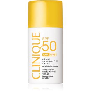 Clinique Sun SPF 50 Mineral Sunscreen Fluid For Face minerálny opaľovací fluid na tvár SPF 50 30 ml