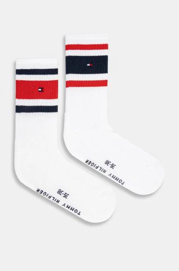 Dětské ponožky Tommy Hilfiger 2-pack bílá barva, 701229942