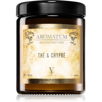 Vila Hermanos Aromatum Thé & Chypré vonná svíčka 180 g